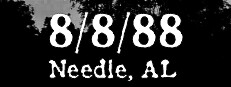 8/8/88 Needle AL