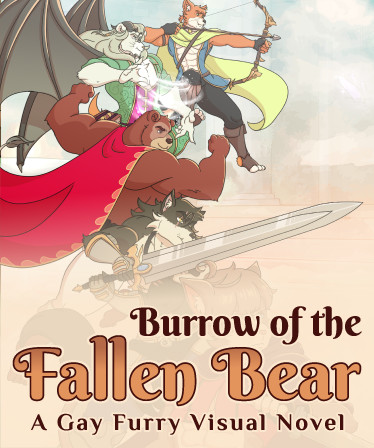 Burrow of the Fallen Bear: A Gay Furry Visual Novel