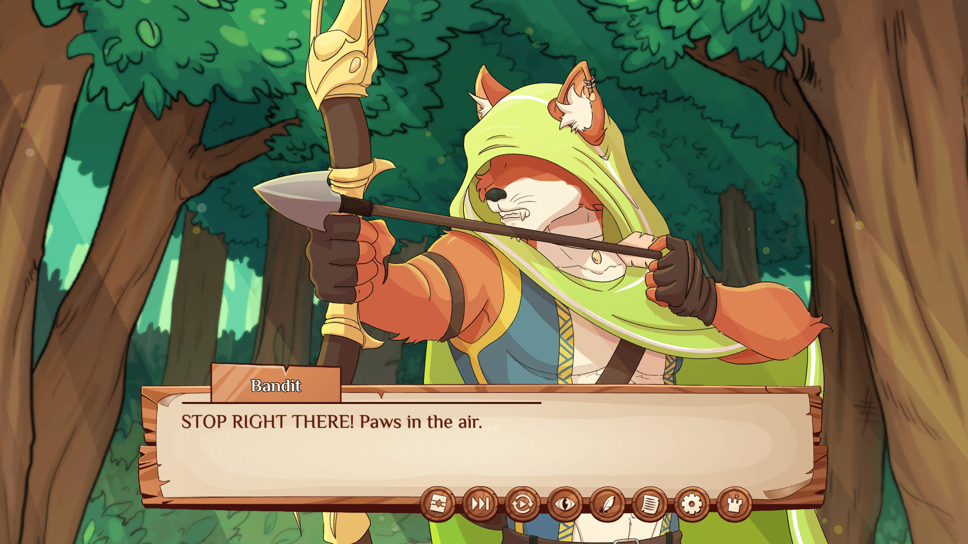 Burrow of the Fallen Bear: A Gay Furry Visual Novel screenshot #10