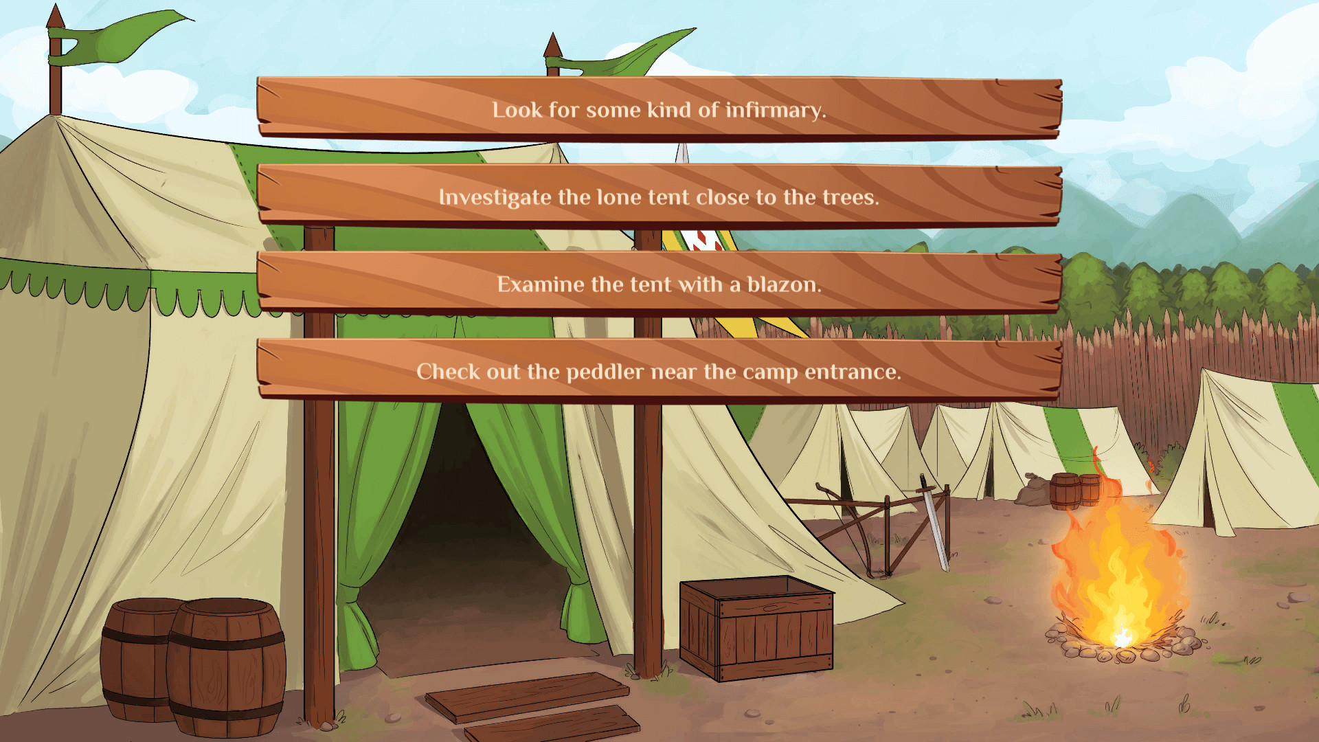 Burrow of the Fallen Bear: A Gay Furry Visual Novel screenshot #5