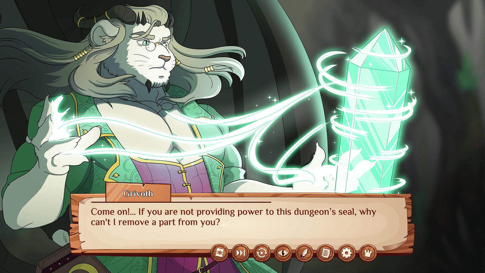 Burrow of the Fallen Bear: A Gay Furry Visual Novel screenshot #3