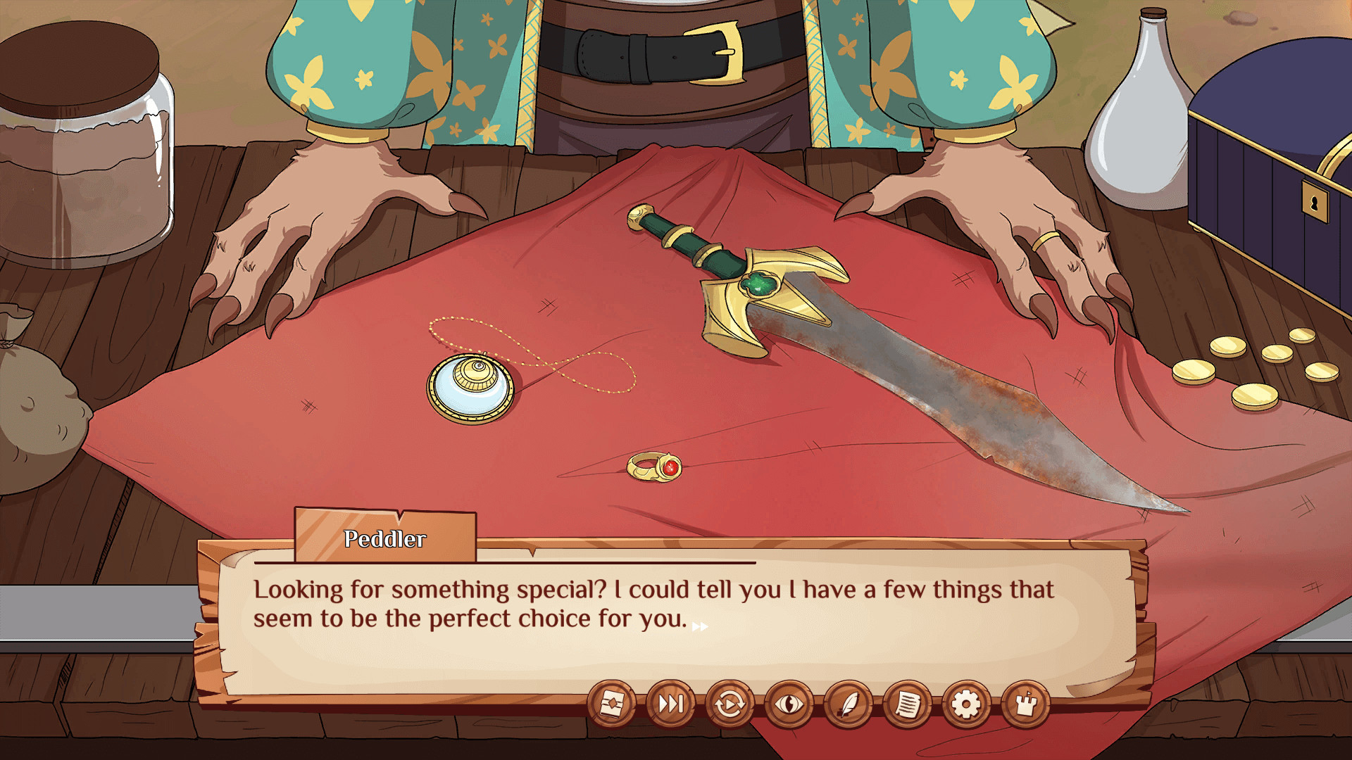 Burrow of the Fallen Bear: A Gay Furry Visual Novel screenshot #8