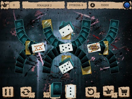 Mystery Solitaire. The Black Raven 3 screenshot 3