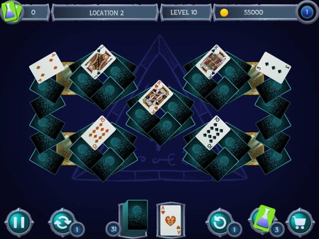 Mystery Solitaire. Powerful Alchemist 3 screenshot 2