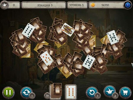 Screenshot z Mystery Solitaire. Grimm's Tales 7