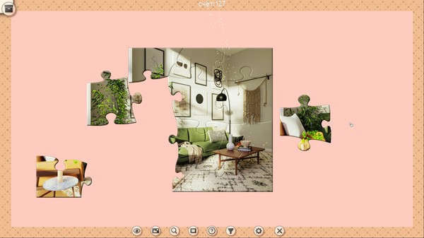 Screenshot z 1001 Jigsaw. Interior Design