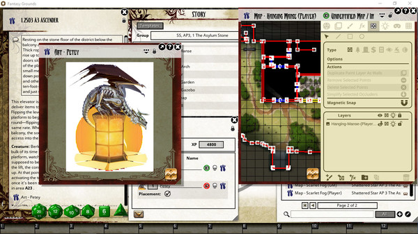 Fantasy Grounds - Pathfinder RPG - Shattered Star AP 3: The Asylum Stone