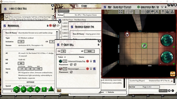 Fantasy Grounds - Pathfinder RPG - Shattered Star AP 3: The Asylum Stone