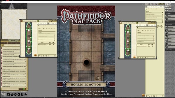 Fantasy Grounds - Pathfinder RPG - Map Pack - Boarding Actions