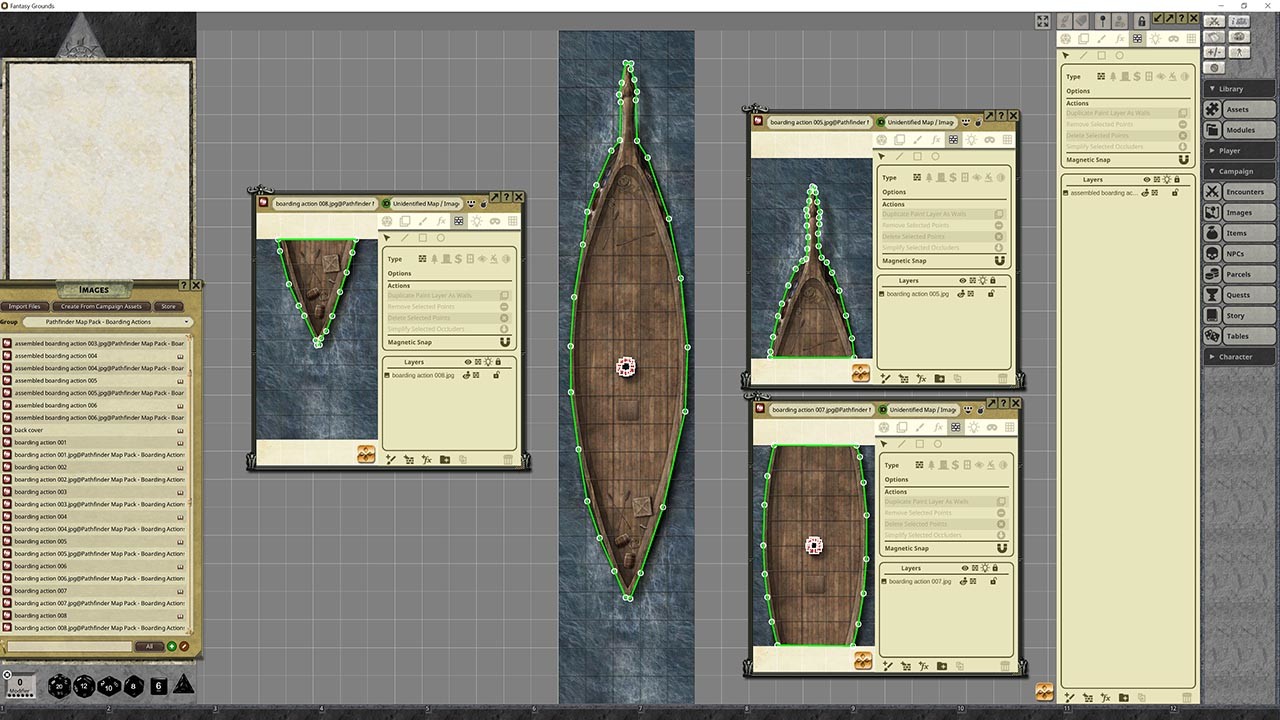 Fantasy Grounds - Pathfinder RPG - Map Pack - Boarding Actionsのスクリーンショット 1
