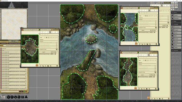 Fantasy Grounds - Pathfinder RPG - Map Pack - Forest Dangers