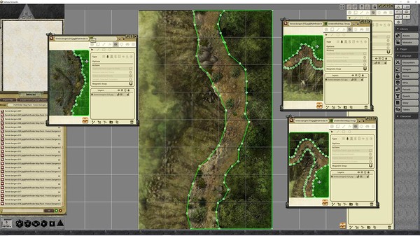 Fantasy Grounds - Pathfinder RPG - Map Pack - Forest Dangers