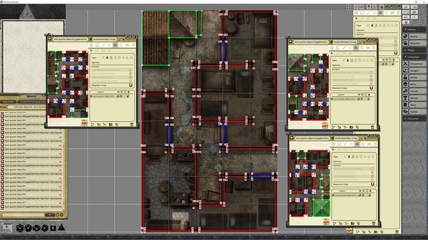 Fantasy Grounds - Pathfinder RPG - Map Pack - Slum Quarter Alleys