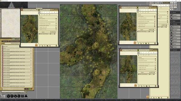 Fantasy Grounds - Pathfinder RPG - Map Pack - Marsh Trails