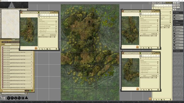 Fantasy Grounds - Pathfinder RPG - Map Pack - Marsh Trails