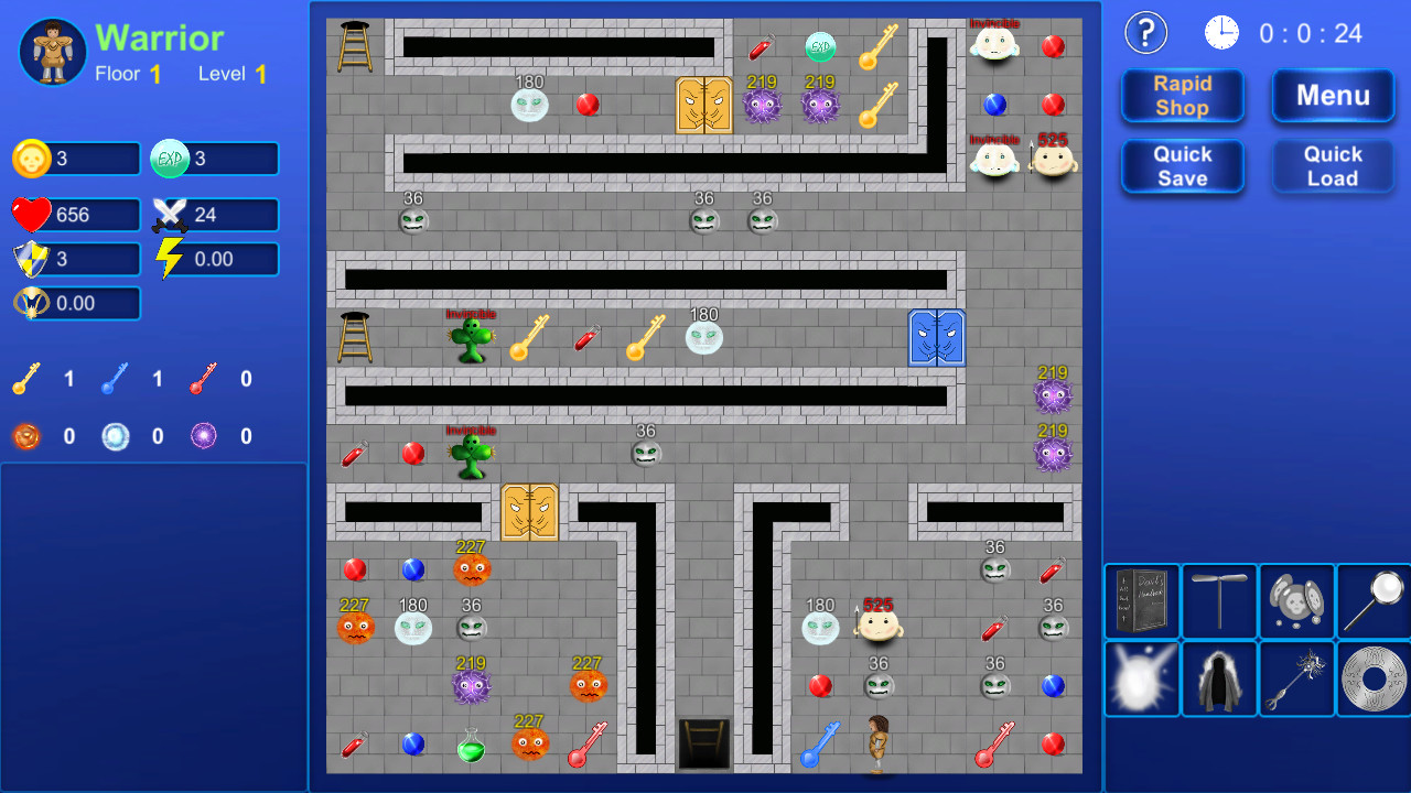 #1. Magic Tower (Destroy the Wormhole) (Steam) By: XU YANTAO