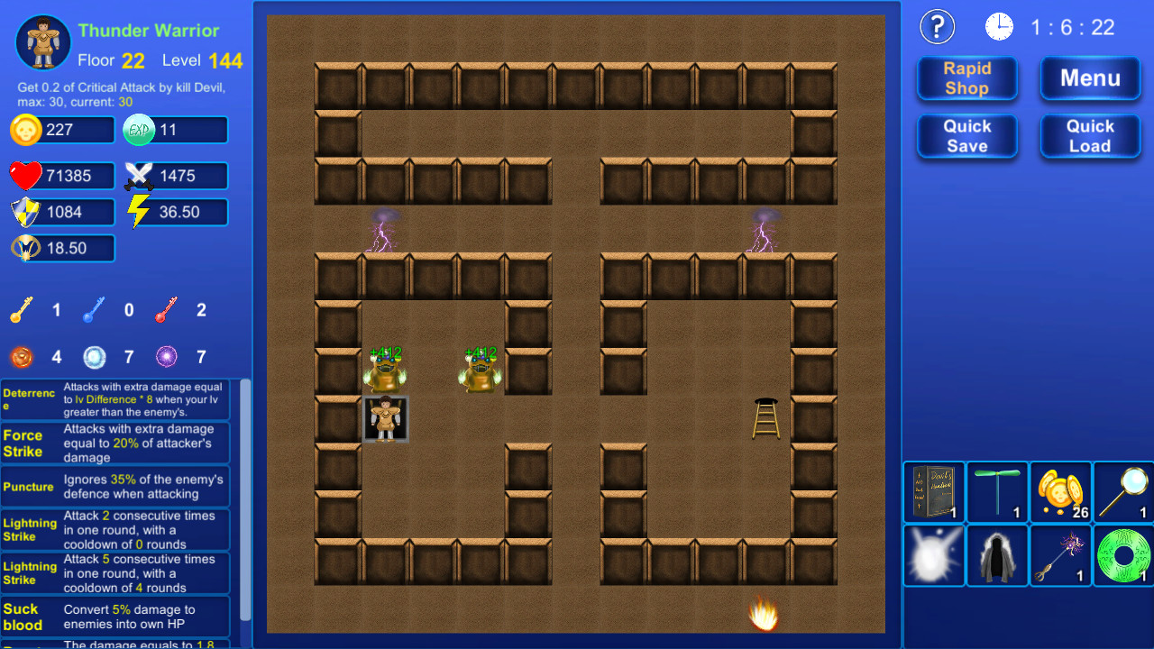 #5. Magic Tower (Destroy the Wormhole) (Steam) By: XU YANTAO