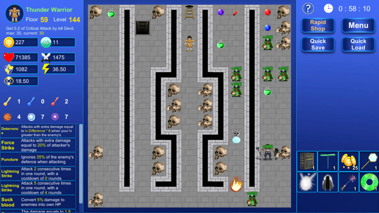 #2. Magic Tower (Destroy the Wormhole) (Steam) By: XU YANTAO