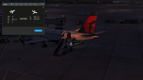 X-Plane 11 - Add-on: Aerosoft - SAM GroundService — скриншот 15