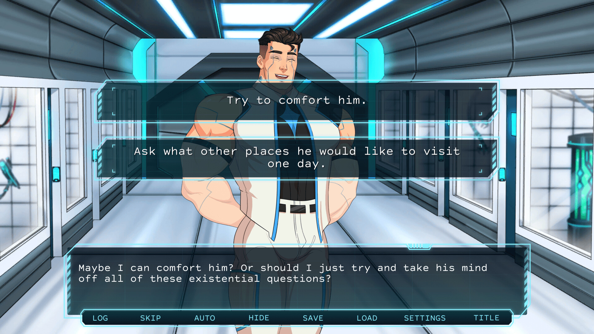 Baradroid - A Gay Visual Novel screenshot 2