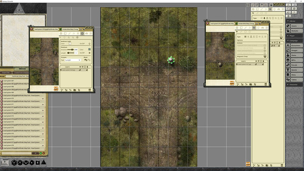Fantasy Grounds - Pathfinder RPG - Map Pack: Road System
