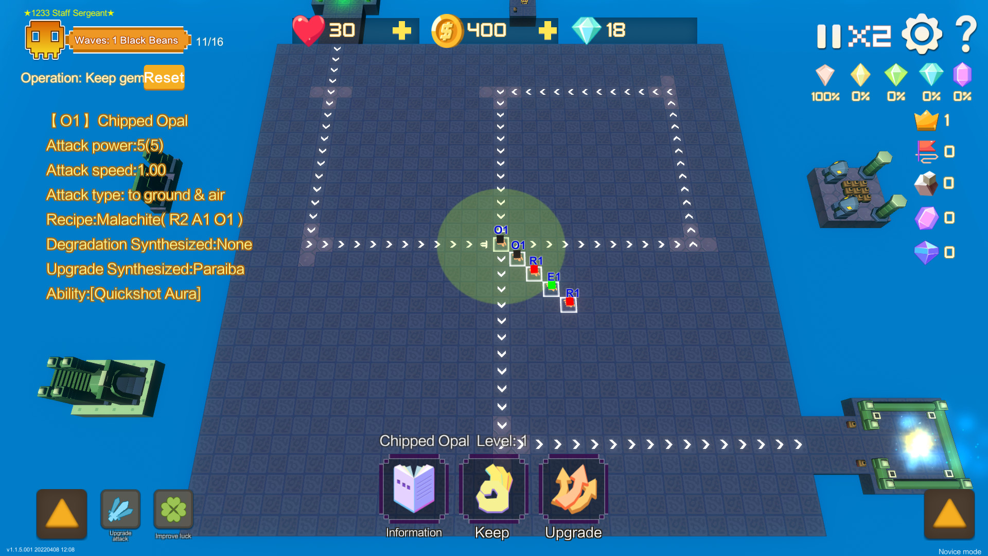 #2. Gem Tower Defense 2 (Steam) 由: Ranger Game