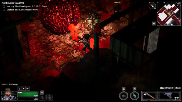 Screenshot z Whisper Mountain Outbreak