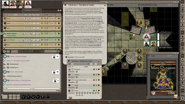 Fantasy Grounds - Mini-Dungeons Bundle #186-190