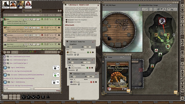 Fantasy Grounds - Mini-Dungeons Bundle #186-190