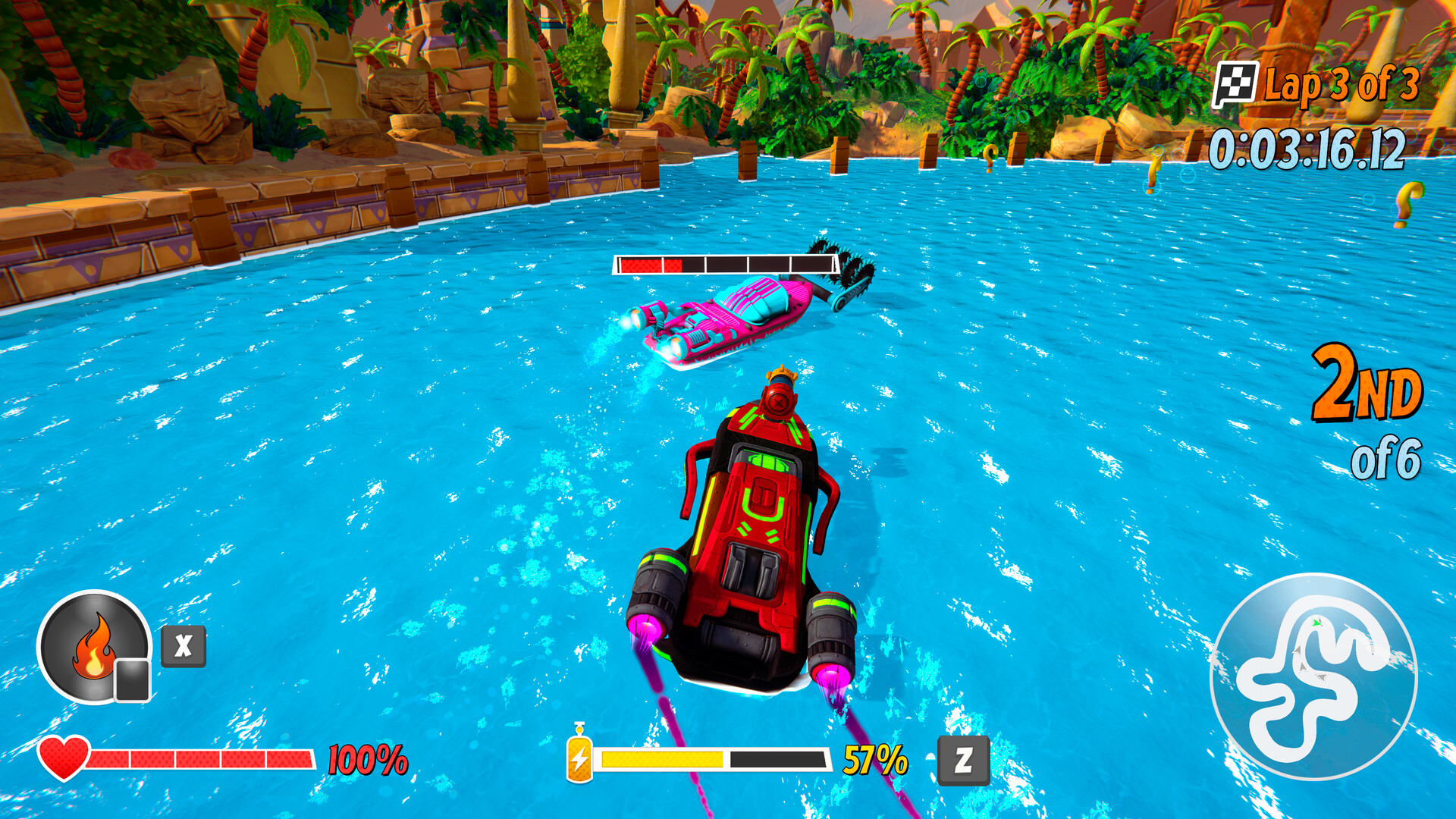 #5. Speedboat League (Steam) By: Blue Sunset Games