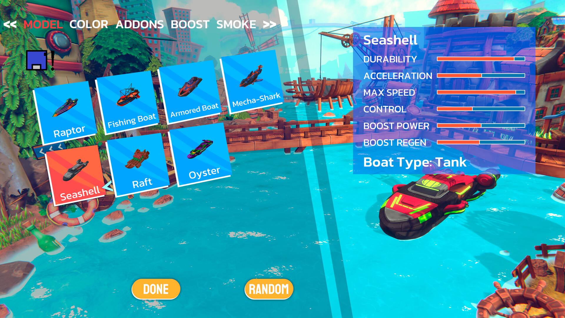 #9. Speedboat League (Steam) By: Blue Sunset Games