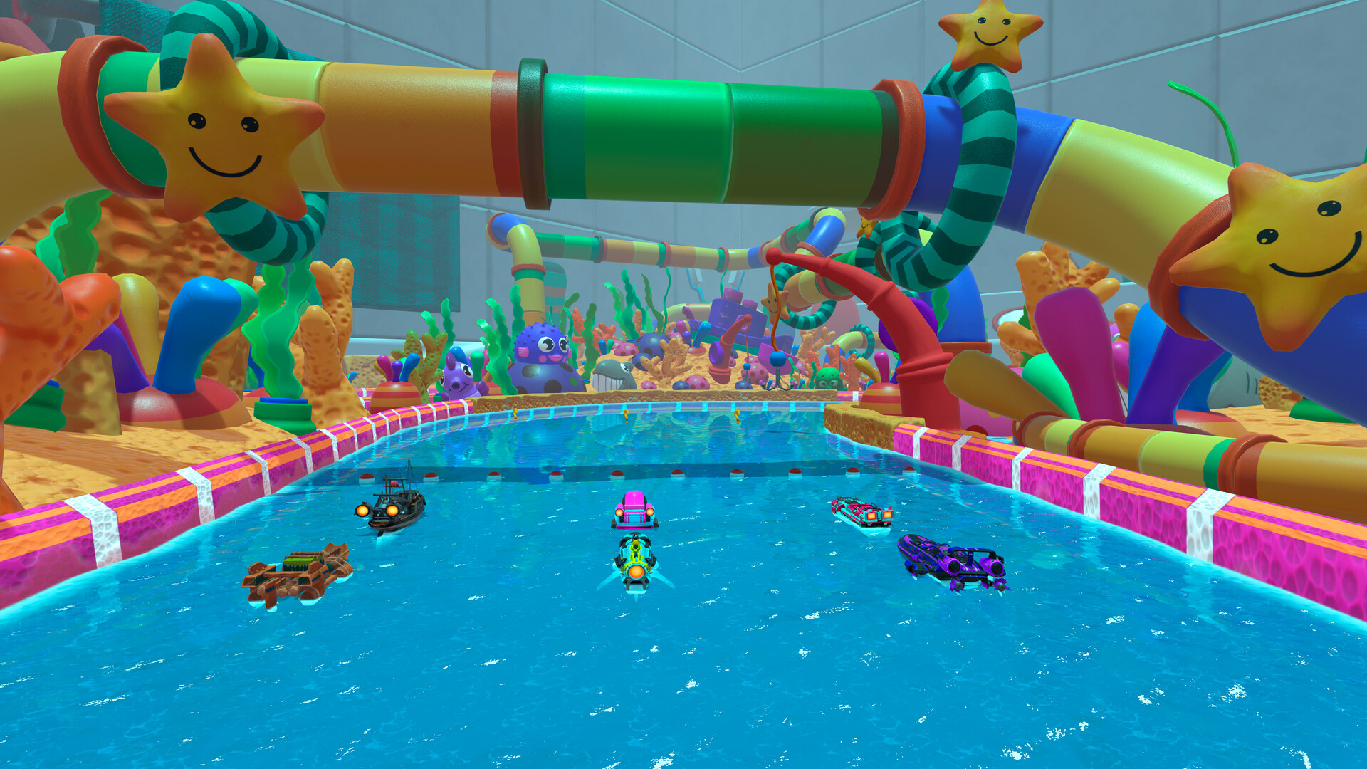 #6. Speedboat League (Steam) By: Blue Sunset Games