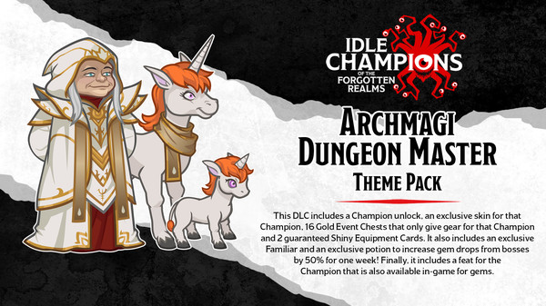 Idle Champions - Archmagi Dungeon Master Theme Pack