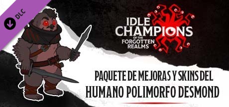 Paquete de mejoras y skins del humano polimorfo Desmond