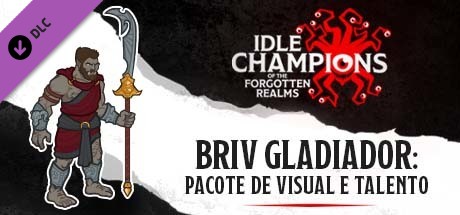 Briv Gladiador: Pacote de Visual e Talento