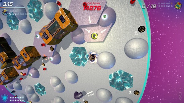 Escape from the Marble Monster.