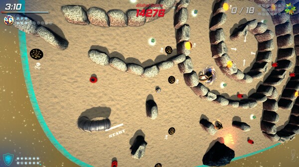 Escape from the Marble Monster.