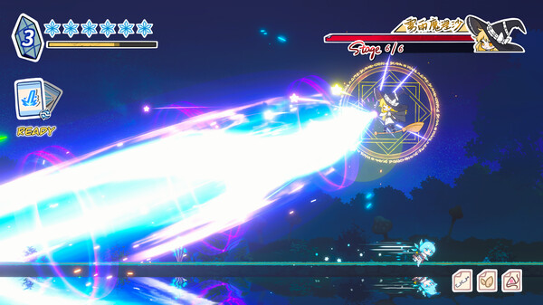 Screenshot 4 of TouhouHeroofIceFairy - final gameplay screenshot