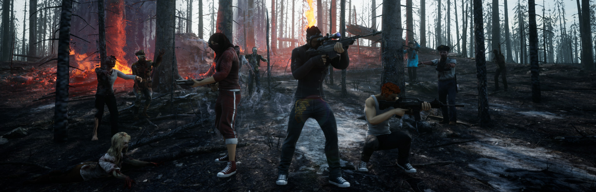 Famished zombies: Decisive extermination