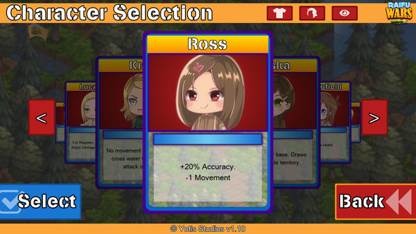 Raifu Wars - Ross Character screenshot 4