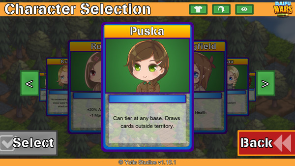 Raifu Wars - Puska Character screenshot 4