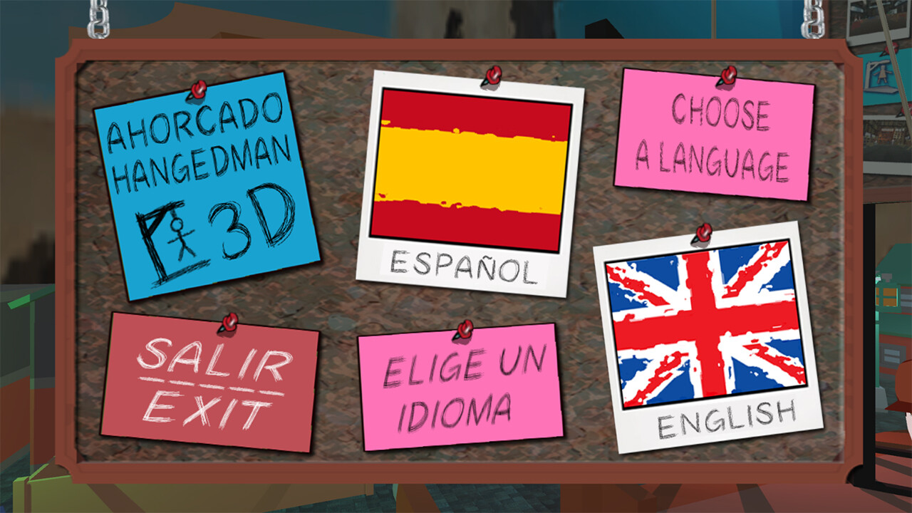 Ahorcado 3D - Hangedman 3D screenshot #1