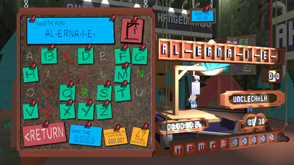 Ahorcado 3D - Hangedman 3D screenshot 5