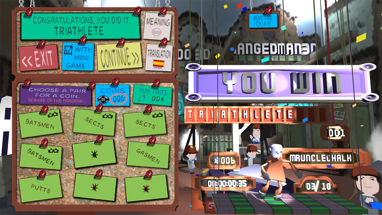 screenshot of Ahorcado 3D - Hangedman 3D 7