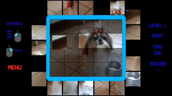 Dogs Cyberpuzzle screenshot 2