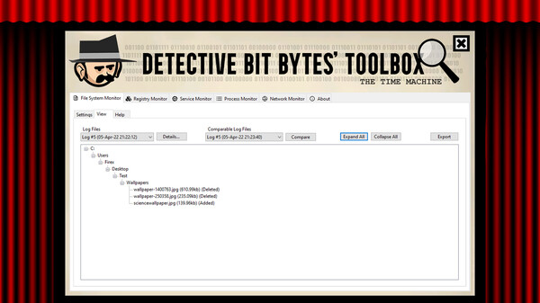 Detective Bit Bytes' Toolbox - The Time Machine