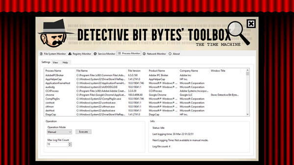 Detective Bit Bytes' Toolbox - The Time Machine