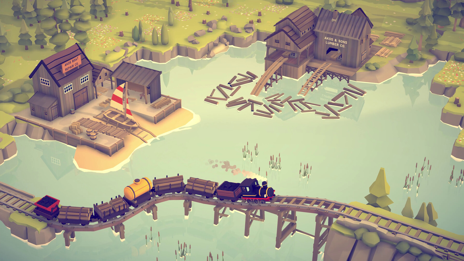 Islands & Trains Featured Screenshot #1