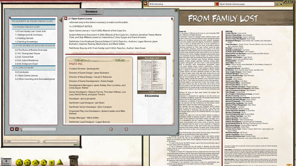 Fantasy Grounds - Pathfinder 2 RPG - Pathfinder Bounty # 18: From Family Lost