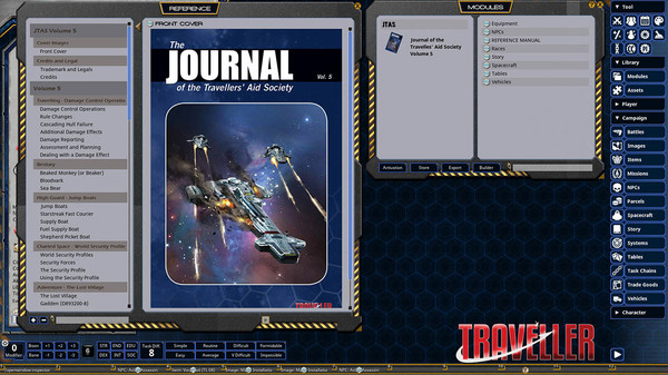 Fantasy Grounds - Journal of the Travellers' Aid Society Volume 5